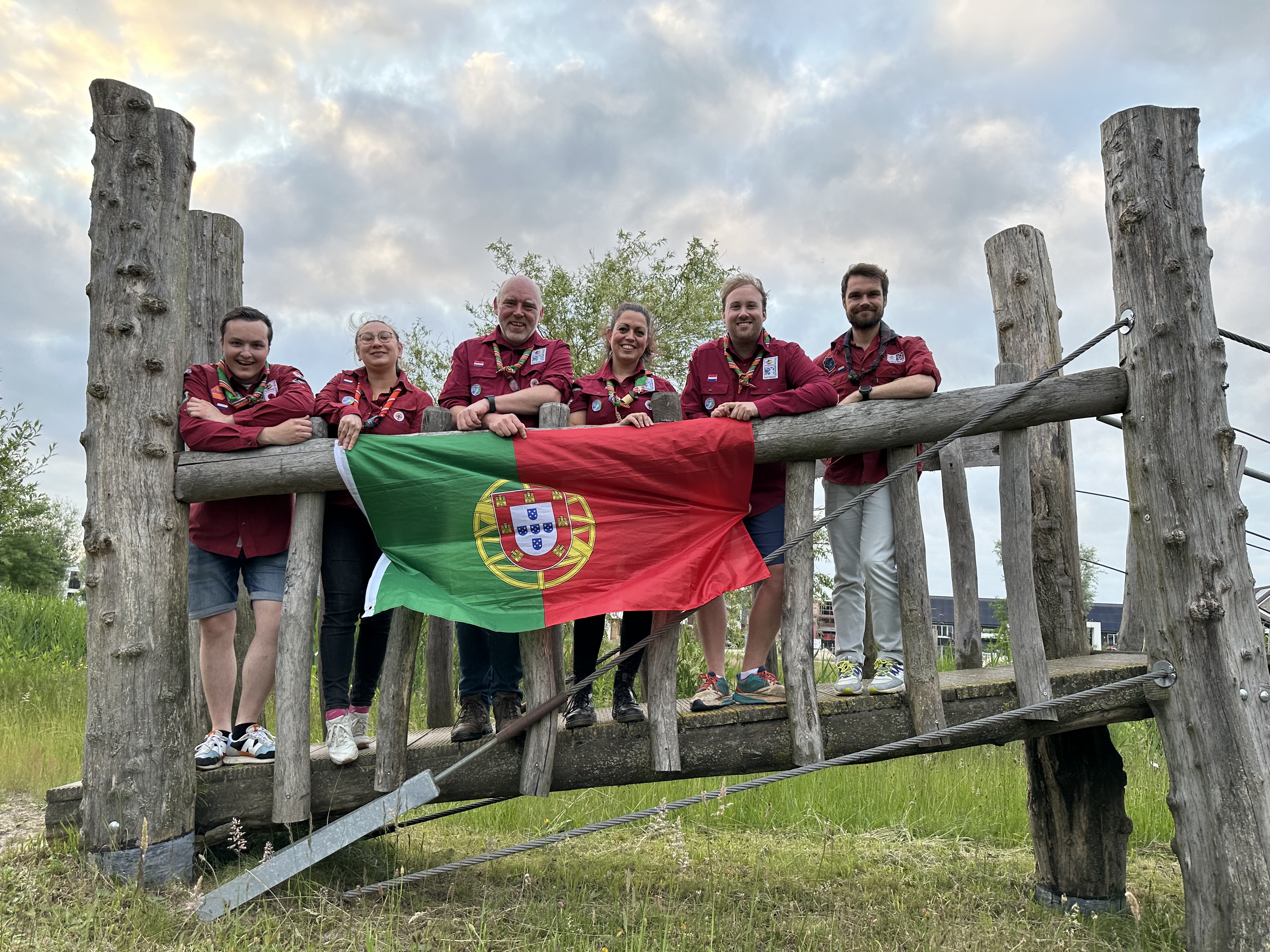 V.l.n.r: Jeroen, Meike, Ivo, Esther, Leroy, Luuk